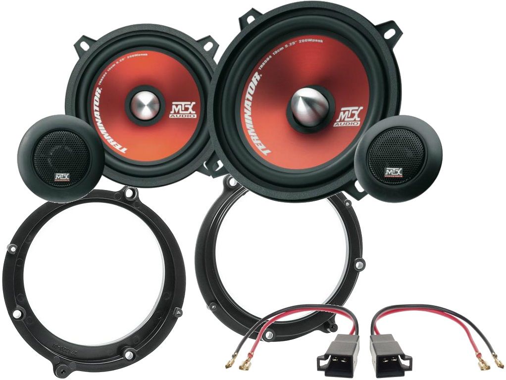 MTX Pachet Difuzoare Audi A4(B5) Usi Fata 13cm Accesorii Montaj